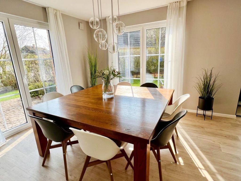 "Sonnenliebe" Ferienhaus Groß Schwansee Buitenkant foto